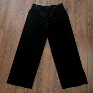 Alex Evenings Black Wide Leg Pants